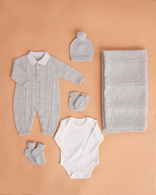 Baby Boy Wool Newborn Set - Baby Chic Boutique