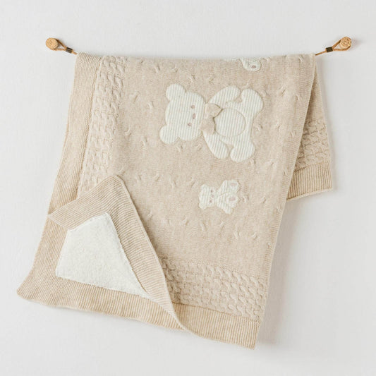 Teddy Beige Blanket