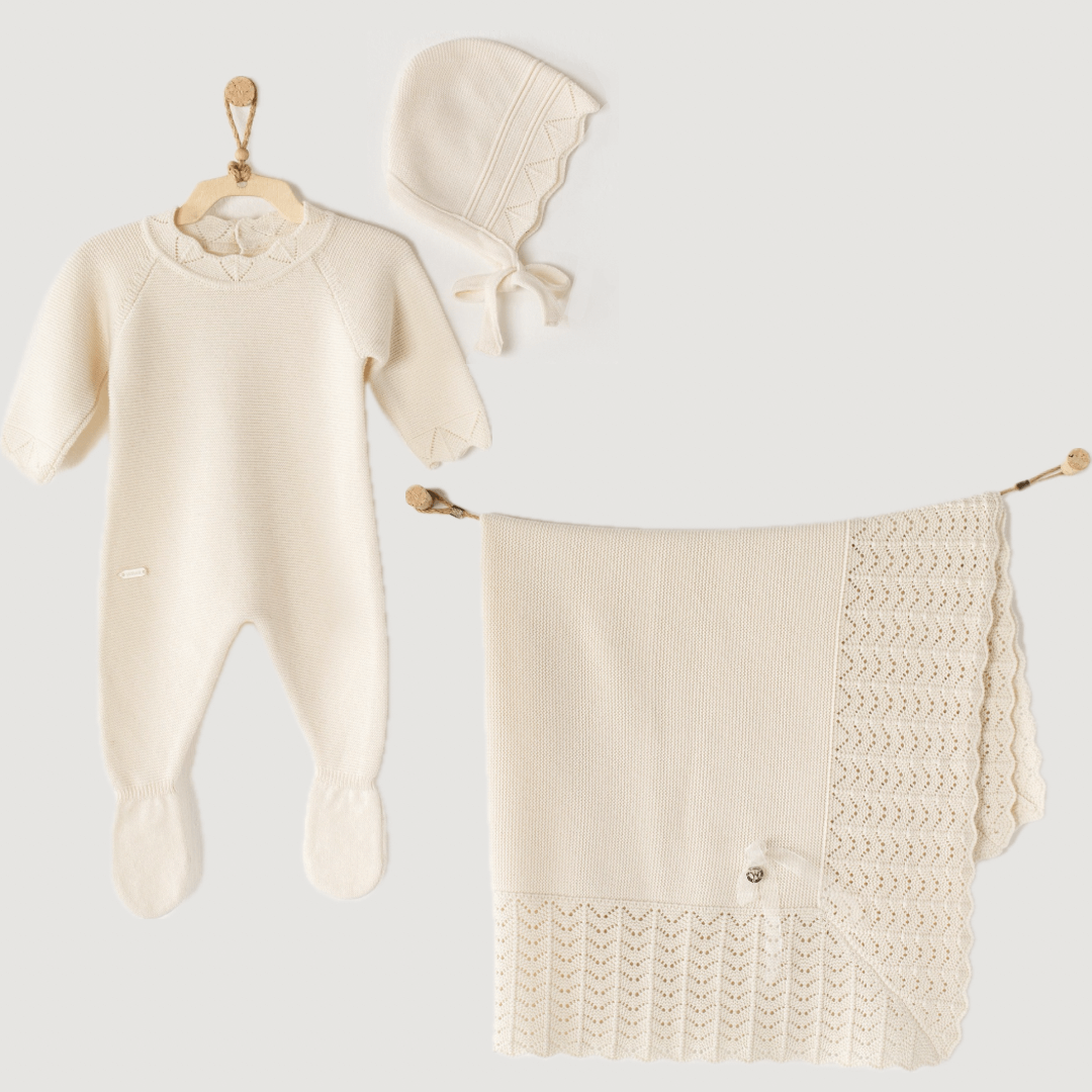 Knit Romper Set