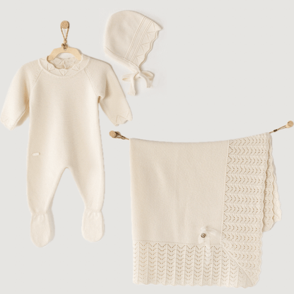 Knit Romper Set